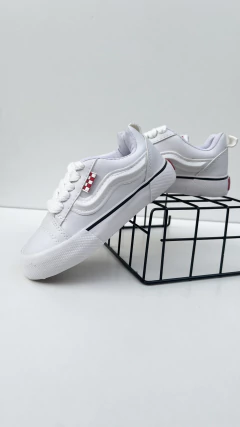 ZAPATILLAS OLD KNU ECOCUERO BLANCA - comprar online