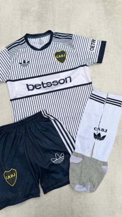 CONJUNTO SUBLIMADO + MEDIAS BOCA - SUPLENTE