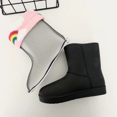 BOTAS DE LLUVIA/NIEVE NEGRA UNISEX - AISLANTE CAMUFLADO - Waikiki Babys