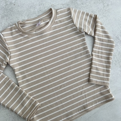 CAMISETA RAYADA VELVET - Waikiki Babys