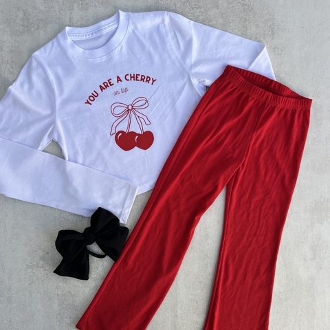 CONJUNTO OXFORD CHERRY - ROJO - comprar online