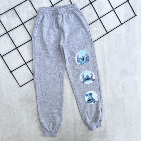 BABUCHA RUSTICA GRIS - STITCH - comprar online