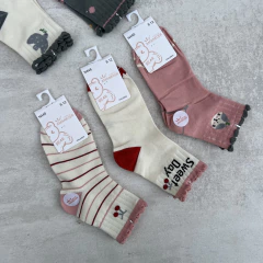 PACK X 3 MEDIAS AMANECER MEDIA CAÑA - NIÑA