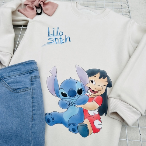 BUZO OVER LILO Y STITCH - comprar online