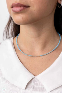 Collar Acapulco (celeste)
