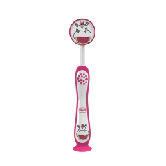 CHICCO CEPILLO DENTAL HIPO ROSA 3-6 AÑOS - comprar online