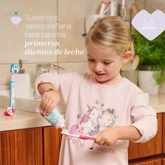 CHICCO CEPILLO DENTAL HIPO ROSA 3-6 AÑOS - tienda online