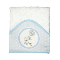 MI BES TOALLÓN CON CAPUCHA SUBLIMADA ELEFANTE ACUARELA 1006553 - comprar online
