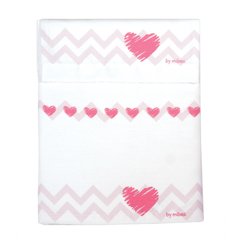 MI BES SÁBANA MOISÉS 3 PIEZAS ZIGZAG ANCLA - CORAZÓN 1012006 - comprar online