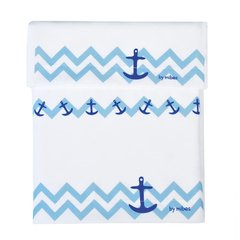 MI BES SÁBANA CUNA 3 PIEZAS ZIGZAG ANCLA - CORAZÓN 1013200 PRODUCTO DISCONTINUO - comprar online