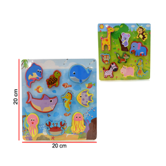 DREAM SPORT ENCASTRE CON RELIEVE ANIMALES M306 36M+