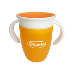 DISPITA VASO 360 ANTIDERRAME CON AGARRE X 240 ML - Childs Especialistas en Bebes