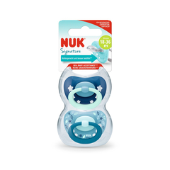 NUK SET DE 2 CHUPETES SIGNATURE CELESTE TALLE 3 18M+ 10739694