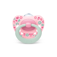 NUK SET DE 2 CHUPETES SIGNATURE ROSA TALLE 3 18M+ 10739695 - Childs Especialistas en Bebes