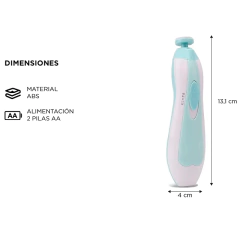 GADNIC LIMA DE UÑAS ELECTRICO CON ESTUCHE - comprar online