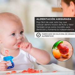 GADNIC CHUPETE ALIMENTADOR CON BULBO DE SILICONA X 1 AMARILLO /VERDE - tienda online