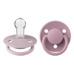BIBS CHUPETE DE LUX ONE SIZE DUSKY LILAC REATHER SILICONE 2 UDS 150220