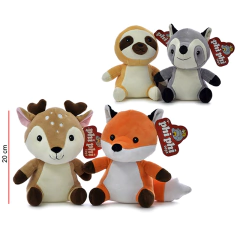 PHI PHI TOYS PELUCHE PEREZOSO ZORRO VENADO 20 CM 1684