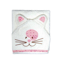 MI BES TOALLÓN CON CAPUCHA BORDADO CATA Y DOGY 2006582 - comprar online