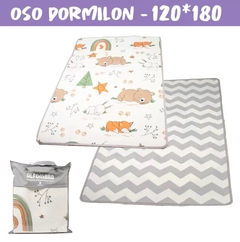 RAINBOW PLAYMAT OSO DORMILON 1.80 X 1.20 BOLSO 0M+