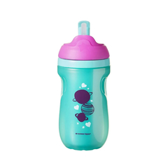 TOMMEE TIPPEE VASO TÉRMICO 260 ML TRAINER STRAW CUP 1 PK 54802550 +12M - Childs Especialistas en Bebes