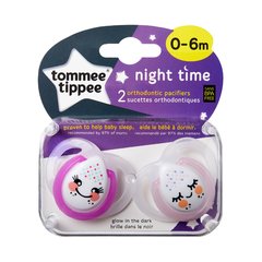 TOMMEE TIPPEE SET DE 2 CHUPETES NIGHT TIME 0-6 M - comprar online