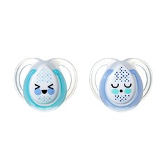 TOMMEE TIPPEE SET DE 2 CHUPETES NIGHT TIME 0-6 M
