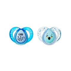 Imagen de TOMMEE TIPPEE SET DE 2 CHUPETES NIGHT TIME 6-18 M