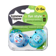 TOMMEE TIPPEE CHUPETE 0-6 M TT FUN STYLE 2 PIEZAS 53306840 en internet