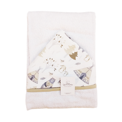 ANA GIAMMARIA TOALLON XL CON CAPUCHA BOHEMIA NATURAL 6916780011 - comprar online