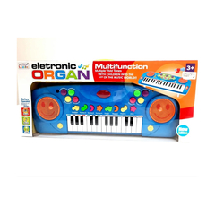 ORGANO CON MICROFONO 37 TECLAS ROSA / AZUL 809702 - comprar online