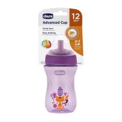 CHICCO VASO ADVANCED CUP ROSA/VIOLETA 12M+ - comprar online