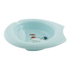 CHICCO PLATO EASY FEEDING 6M+ CELESTE - comprar online