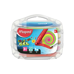 MAPED CRAYONES GEL COLORPEPS ESTUCHE X 6 836306