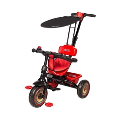 DUCK TRICICLO CON PARASOL ROJO NEGRO 901