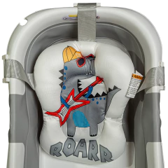 DUCK BAÑERA PLEGABLE CON TERMOMETRO GRIS en internet