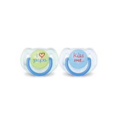 AVENT CHUPETE 6-18 I LOVE MAMA NIÑO X 2 UNIDADES SCF172/71 - comprar online