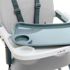 BABYONE SILLA DE COMER 3 EN 1 GRIS - comprar online