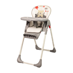 BABYONE SILLA DE COMER BRUNCH GRIS OSO MON PETIT - comprar online