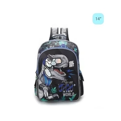 CHIMOLA MOCHILA DINO ESPALDA DE 14" BT30
