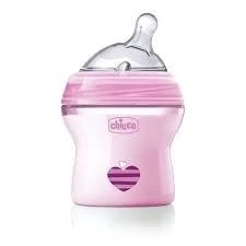 CHICCO BIBERÓN NATURAL FEELING 0M+ 150 ML ROSA - comprar online
