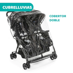 CHICCO COCHE DE MELLIZOS / GEMELOS OHLALA TWIN BLACK NIGHT - Childs Especialistas en Bebes