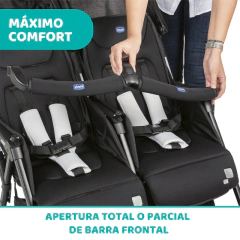 CHICCO COCHE DE MELLIZOS / GEMELOS OHLALA TWIN BLACK NIGHT