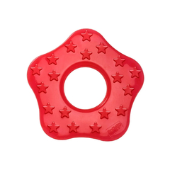 CHICCO MORDILLO DE SILICONA ESTRELLA ROJO