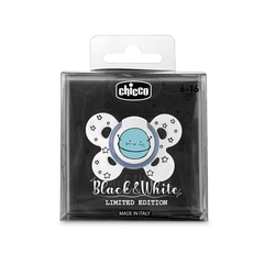 CHICCO CHUPETE PHYSIO CONFORT B&W 6-16M - Childs Especialistas en Bebes
