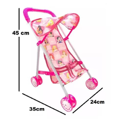 COCHECITO PARA MUÑECA PRINCESAS 953550 - Childs Especialistas en Bebes