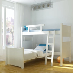 GEZA PUENTE CUCHETA RECTO BLANCA SEMI MATE - Childs Especialistas en Bebes