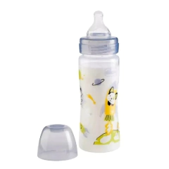CHICCO BIBERON WELLBEING UNISEX X 330 ML FLUJO RAPIDO +4M en internet