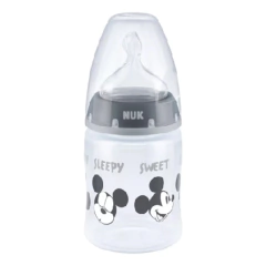 NUK MAMADERA FC+ CONTROL DE TEMPERATURA 150 ML 0-6 M MICKEY MOUSE 10743995B en internet