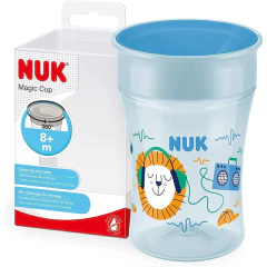 NUK VASO EVOLUTION MAGIC CUP LEON AZUL X 230ML +8M 10255602 - comprar online